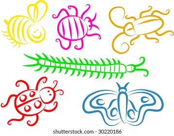 bug icons