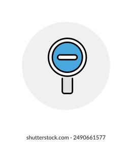 Bug icons set vector stock illustration