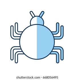 bug infection virus icon