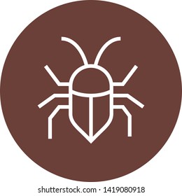 Bug Insect Pest Outline Icon