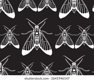 Bug Insect Seamless Patern 22, background or textures, fashions patern.