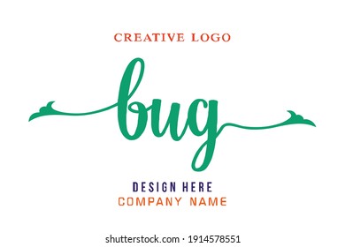 BUG lettering logo is simple, easy to understand and authoritative