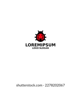 bug logo, icon logo, cute insect logo. symbol logo