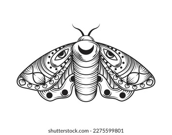 bug magic alchemy isolated icon