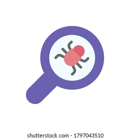 Icono de aumento de fallos. Elementos vectores de color simples de iconos de hacks para ui y ux, sitio web o aplicación móvil