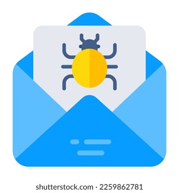 Buchen Sie ein E-Mail-Symbol im bearbeitbaren Design