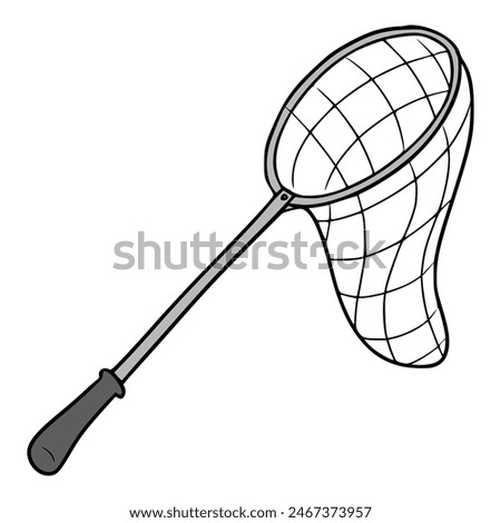 bug net illustration isolated vector