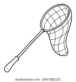 bug net ilustración contorno Vector aislado