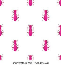 Bug Pattern Seamless Background Texture Repeat Stock Vector (royalty 