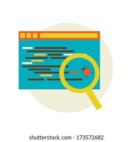 bug in the programming code