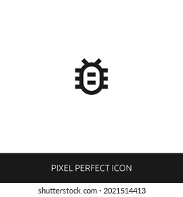 Icono perfecto para Web, App, Presentation de informe de fallos. estilo de esquema modificable. icono simple vectorial eps 10