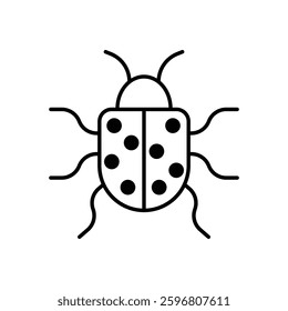 Bug Reporting icon vector stock illustration