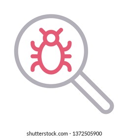 bug search color line
