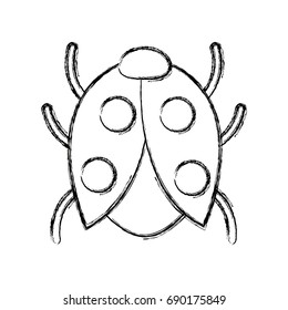 bug sign icon virus symbol software bug error disinfection