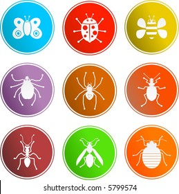 bug sign icons