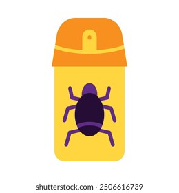 Bug Spray Flat Icon Design For Personal nad Commercial Use