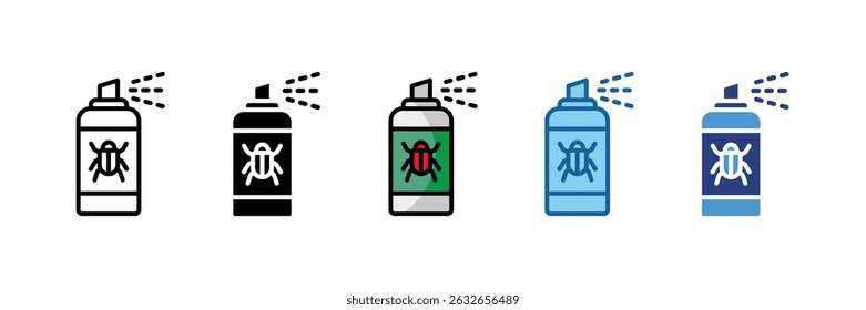 Bug Spray Icon Element For Design