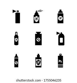 bug spray icon or logo isolated sign symbol vector illustration - Collection of high quality black style vector icons
