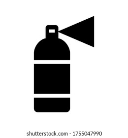 bug spray icon or logo isolated sign symbol vector illustration - high quality black style vector icons