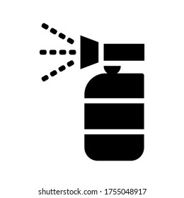 bug spray icon or logo isolated sign symbol vector illustration - high quality black style vector icons
