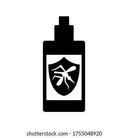 bug spray icon or logo isolated sign symbol vector illustration - high quality black style vector icons
