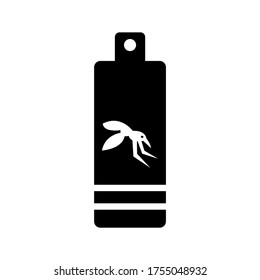 bug spray icon or logo isolated sign symbol vector illustration - high quality black style vector icons
