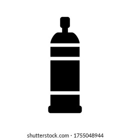 icono de spray o logotipo símbolo de signo aislado ilustración vectorial - iconos vectoriales de estilo negro de alta calidad
