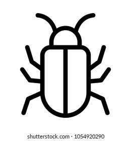 bug vector icon