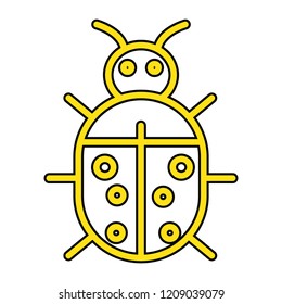 Bug Vector Icon