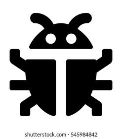 Bug Vector Icon