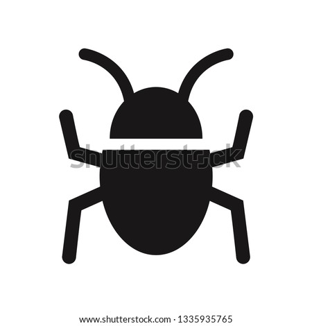 Bug vector icon