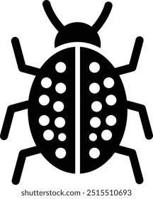 Bug Vector Icon Design Illustration
