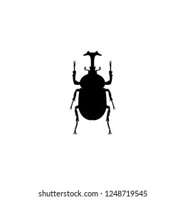 bug vector icon. bug sign on white background. bug icon for web and app