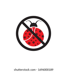 bug vector illustration icon design template