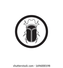 bug vector illustration icon design template