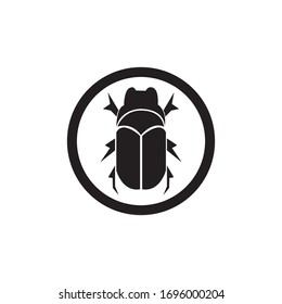 bug vector illustration icon design template