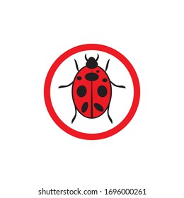 plantilla de diseño de icono de ilustración de vector de error