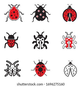 bug vector illustration icon design template