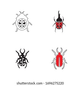 bug vector illustration icon design template