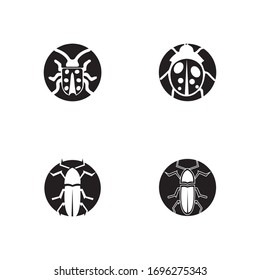 bug vector illustration icon design template