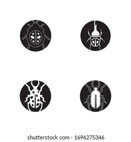 bug vector illustration icon design template