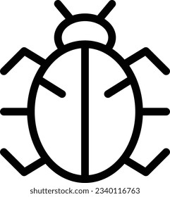 ilustración de vector de fallos en un fondo transparente.Símbolos de calidad premium.Icono de vector de trazo para el diseño de concepto y gráfico.