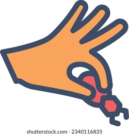 bug Vector illustration on a transparent background.Premium quality symmbols.Stroke vector icon for concept and graphic design.