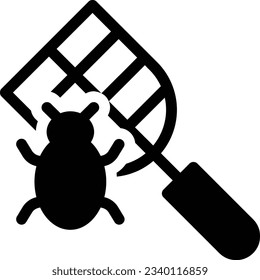 bug Vector illustration on a transparent background.Premium quality symmbols.Glyphs vector icon for concept and graphic design. 
