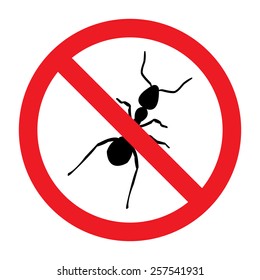 Bug warning sign