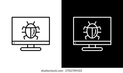 Fehlerweißes Symbolsatz-Design