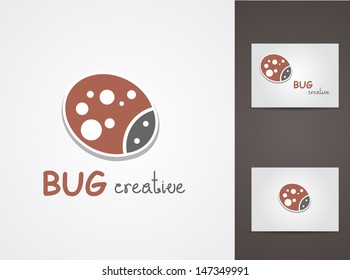 bug-creative concept, Vector EPS10.