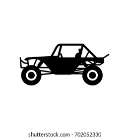 buggy car vector logo.