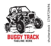 Buggy Extreme Adventure Trip Race Sport vector illustration, good for team  and racing club logo also t shirt design