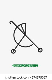 Buggy icon, Vector
